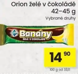 Kubík potraviny Orion želé v čokoládě nabídka