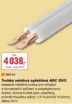 DEK Trubka měděná opláštěná ARC DUO nabídka