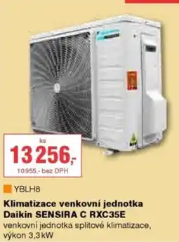 DEK Klimatizace venkovní jednotka Daikin SENSIRA C RXC35E nabídka