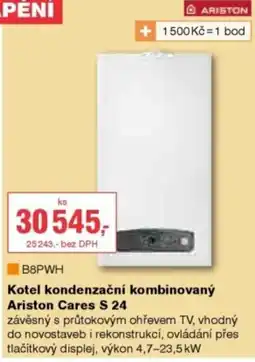 DEK Kotel kondenzační kombinovaný Ariston Cares S 24 nabídka