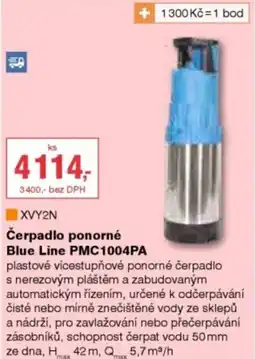 DEK Čerpadlo ponorné Blue Line PMC1004PA nabídka
