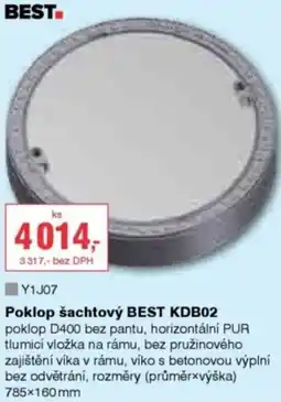 DEK Poklop šachtový BEST KDB02 nabídka