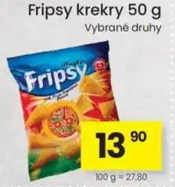 Kubík potraviny Fripsy krekry nabídka
