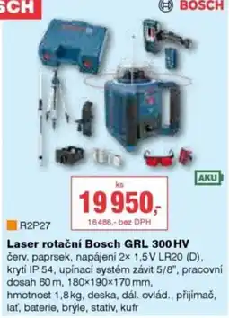DEK Laser rotační Bosch GRL 300 HV nabídka