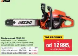 DEK Pila benzínová ECHO SX nabídka