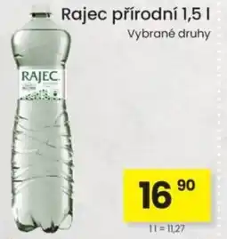 Kubík potraviny Rajec přírodní nabídka