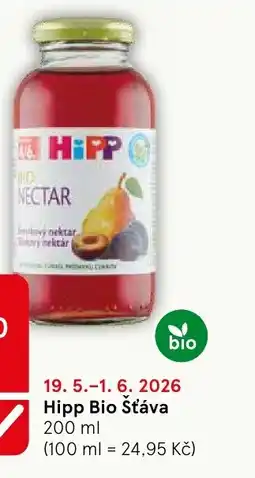 Tesco Hipp Bio Šťáva nabídka