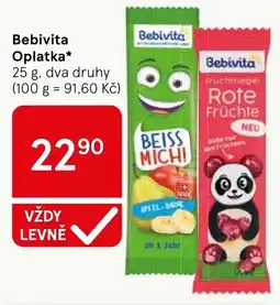 Tesco Bebivita Oplatka nabídka