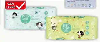 Tesco Fred & Flo Vlhčené ubrousky nabídka