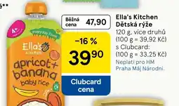 Tesco Ella's Kitchen Dětská rýže nabídka