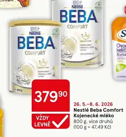 Tesco Nestlé Beba Comfort Kojenecké mléko nabídka