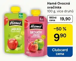 Tesco Hamé Ovocná svačinka nabídka
