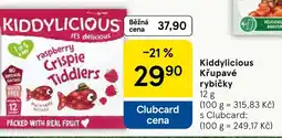 Tesco Kiddylicious Křupavé rybičky nabídka