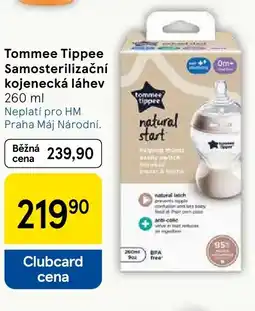 Tesco Tommee Tippee Samosterilizační kojenecká láhev nabídka