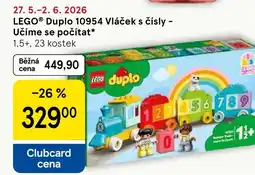 Tesco LEGO® Duplo 10954 Vláček s čísly - Učíme se počítat nabídka