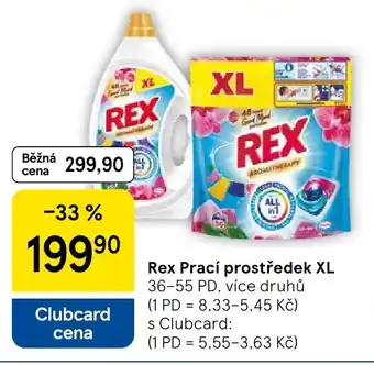 Tesco Rex Prací prostředek XL nabídka