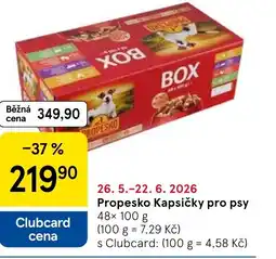 Tesco Propesko Kapsičky pro psy nabídka