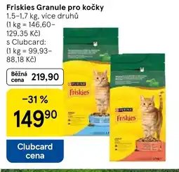 Tesco Friskies Granule pro kočky nabídka