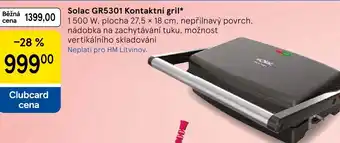 Tesco Solac GR5301 Kontaktní gril nabídka