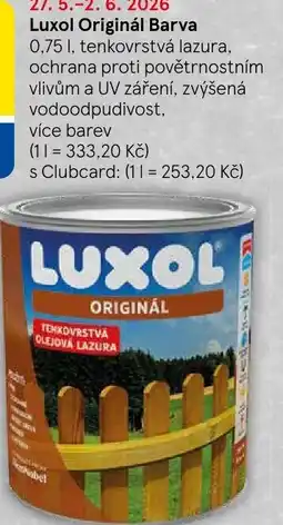 Tesco Luxol Originál Barva nabídka