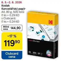 Tesco Kodak Kancelářský papír nabídka