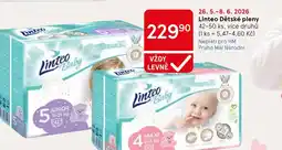 Tesco Linteo Dětské pleny nabídka