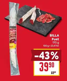 Billa BILLA Fuet nabídka