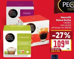 Billa Nescafé Dolce Gusto nabídka