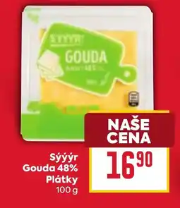 Billa Sýýýr Gouda 48% Plátky nabídka