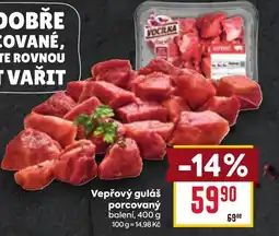 Billa Vepřový guláš porcovaný nabídka