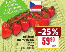 Billa Rajčata cherry Rubín nabídka