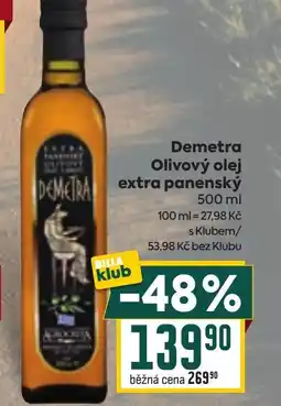 Billa Demetra Olivový olej extra panenský nabídka