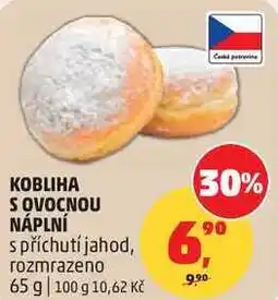Penny Market KOBLIHA S OVOCNOU NÁPLNÍ s příchutí jahod nabídka