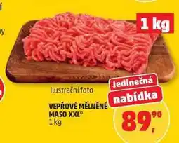 Penny Market VEPŘOVÉ MĚLNĚNÉ nabídka MASO XXL nabídka