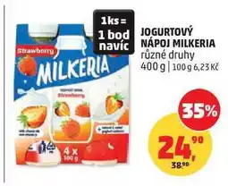 Penny Market JOGURTOVÝ NÁPOJ MILKERIA různé druhy nabídka