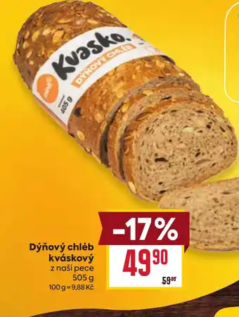 Billa Dýňový chléb kváskový nabídka