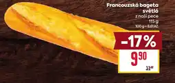 Billa Francouzská bageta světlá nabídka