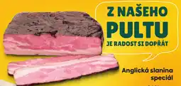 Billa Anglická slanina speciál nabídka
