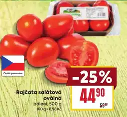 Billa Rajčata salátová oválná nabídka