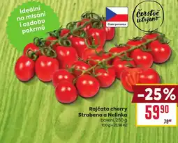 Billa Rajčata cherry Strabena a Nelinka nabídka