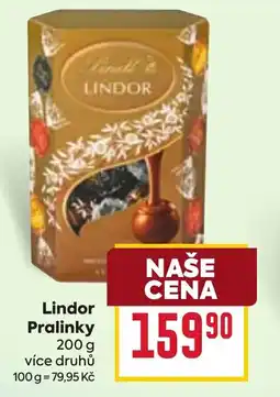 Billa Lindor Pralinky nabídka