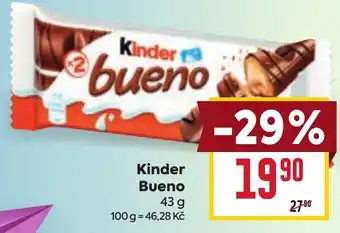 Billa Kinder Bueno nabídka