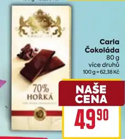 Billa Carla Čokoláda nabídka