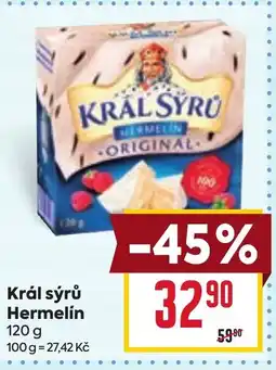 Billa Král sýrů Hermelín nabídka
