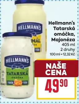 Billa Hellmann's Tatarská omáčka, Majonéza nabídka