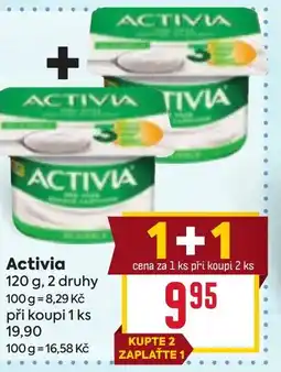 Billa Activia nabídka
