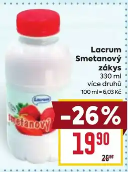 Billa Lacrum Smetanový zákys nabídka