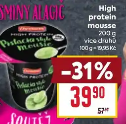Billa High protein mousse nabídka