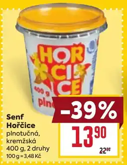 Billa Senf Hořčice nabídka