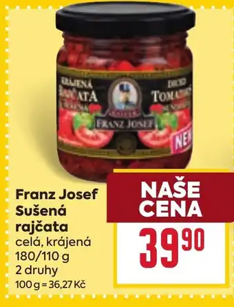 Billa Franz Josef Sušená rajčata nabídka